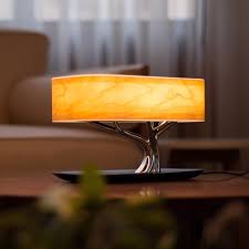 Light of Life Table Lamp with Speaker/ Wireless Charger